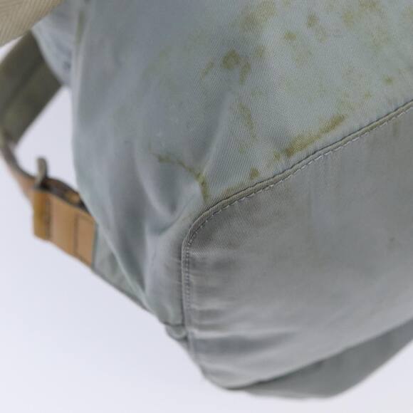 PRADA Backpack Nylon Light Blue Silver - Picture 10 of 16